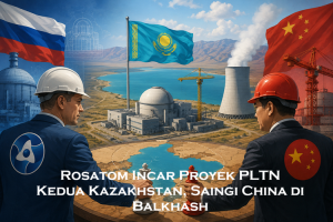 Rosatom Incar Proyek PLTN Kedua Kazakhstan, Saingi China di Balkhash