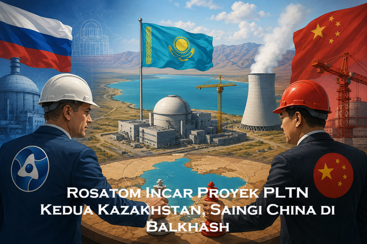 Rosatom Incar Proyek PLTN Kedua Kazakhstan, Saingi China di Balkhash